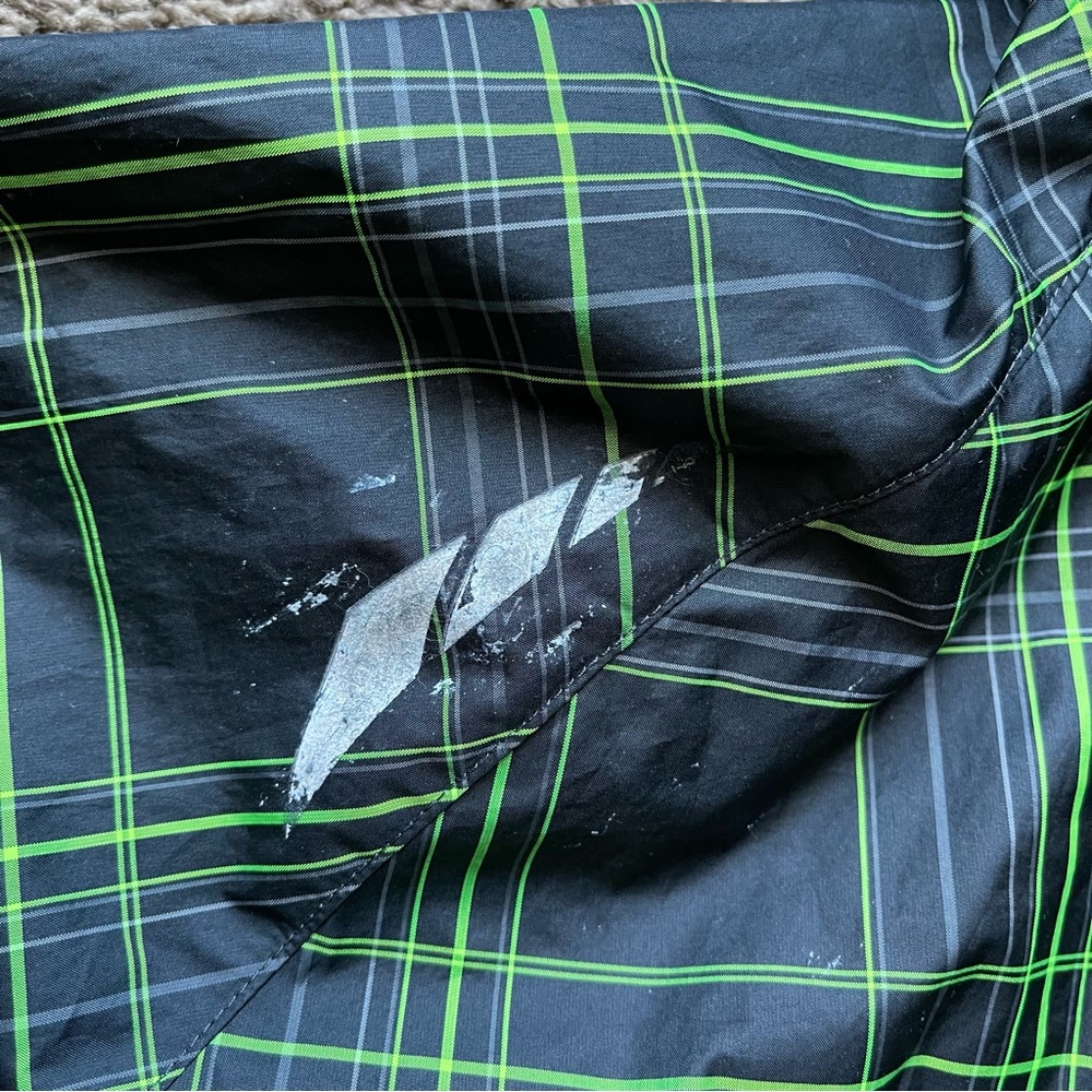 Reebok Black Green Windshield Jacket - image 3